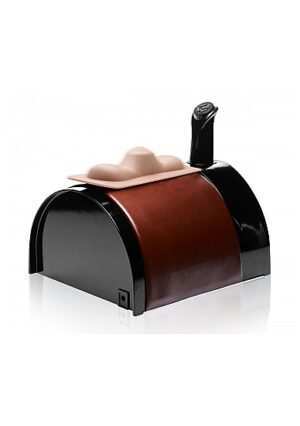 Saddle Deluxe Riding Sex Machine with Dual Attachments - Bla
