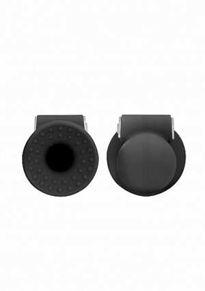 Ouch! - Vibrating Nipple Suckers  - Black