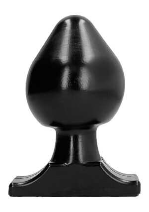 Butt Plug All Black 19 cm 11 Inch