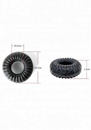 PerfectFit - Ribbed Ring - Transparent - Afbeelding 3