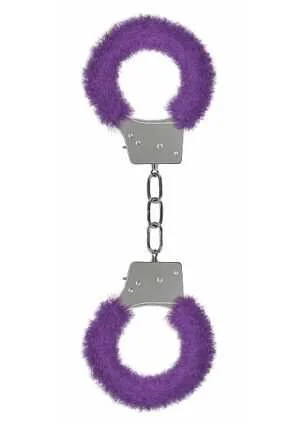 Beginner's Handcuffs Purple Furry (61gram)