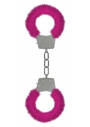 Pleasure Handcuffs Pink Furry (87gram)
