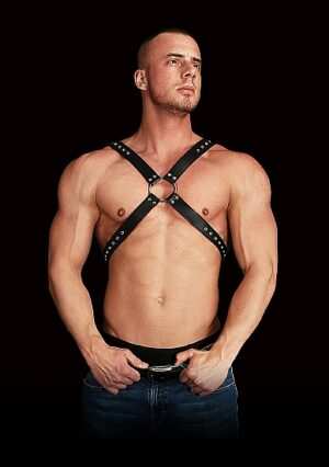 Ouch! - Adonis - High Halter - Black