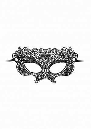 Ouch! - Princess Black Lace Mask  - Black - Afbeelding 3