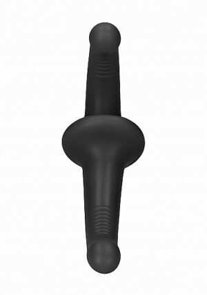Ouch! - Silicone Strapless Strapon - Black - Afbeelding 3