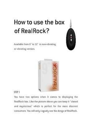 Realistic Cock - 7" - With Scrotum - Skin - Afbeelding 3