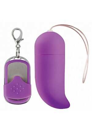 Wireless Vibrating G-Spot Egg - Big - Purple
