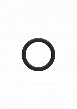 Round Cock Ring - Black - Medium