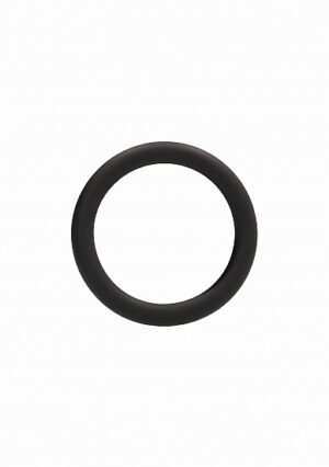 Round Cock Ring - Black - Large
