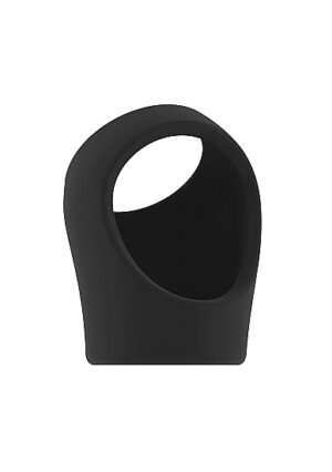Sono - No.45 - Cock Ring with Ball Strap - Black