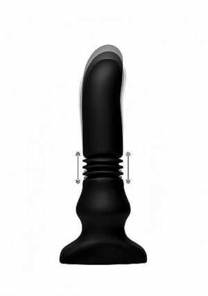 Silicone Vibrating & Thrusting Plug