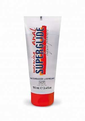 HOT Anal Superglide Warming Liquid Pleasure - waterbased lubrica