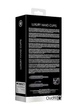 Luxury Hand Cuffs - Black - Afbeelding 4