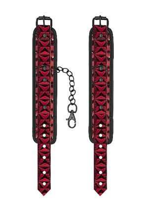 Luxury Hand Cuffs - Burgundy - Afbeelding 7