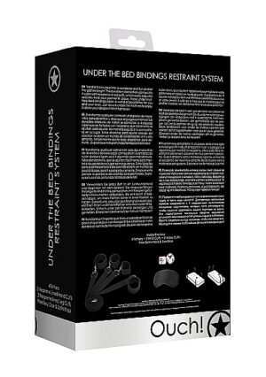 Under The bed Binding Restraint Kit - Black - Afbeelding 4