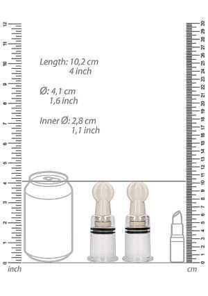 Nipple Suction Set Medium - Transparent - Afbeelding 4