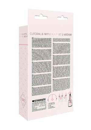 Clitoral & Nipple Pump Set Medium - Rose Gold - Afbeelding 3