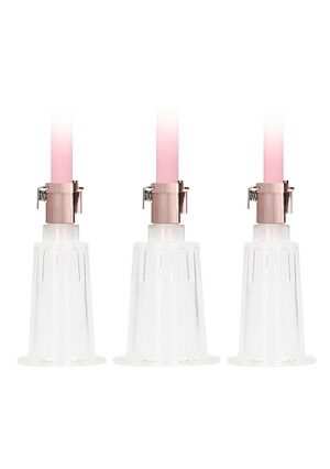 Clitoral & Nipple Pump Set Large - Rose Gold - Afbeelding 8