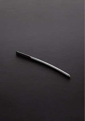 Single End dilator (7mm) - Brushed Steel