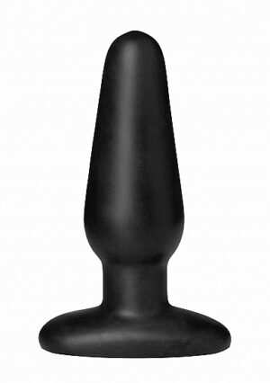 Platinum Premium Silicone - The Tru Plug - Taper - Black