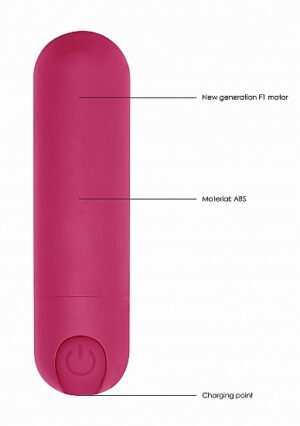 7 Speed Rechargeable Bullet - Pink - Afbeelding 10