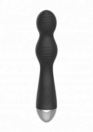 Remote Controlled E-Stim & Vibrating G/P-Spot Vibrator - Black - Afbeelding 5