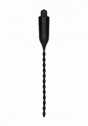 E-Stimulation Vibrating Urethral Sounding Plug - Black - Afbeelding 4