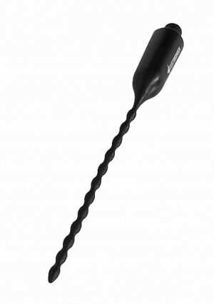 E-Stimulation Vibrating Urethral Sounding Plug - Black - Afbeelding 6
