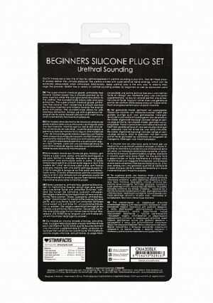 Beginners Silicone Plug Set - Black - Afbeelding 3