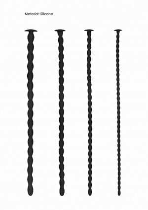 Silicone Spiral Screw Plug Set - Advanced Urethral Sounding - Bl - Afbeelding 8
