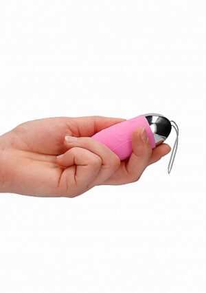 Luca - Rechargeable Remote Control Vibrating Egg - Pink - Afbeelding 8