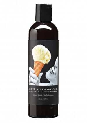 Vanilla Edible Massage Oil -- 8 oz