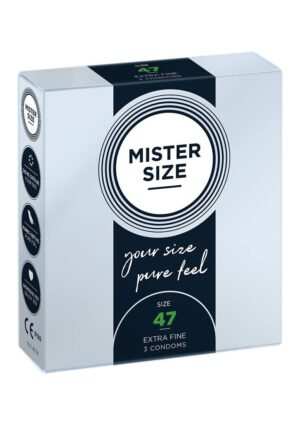 Mister Size 47 mm 3 pack