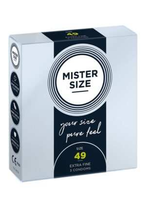 Mister Size 49 mm 3 pack