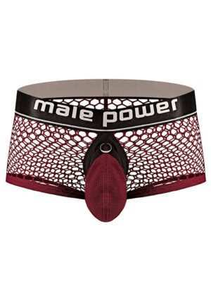 Cock Pit - Mini Cockring Short - burgundy - L - Afbeelding 5