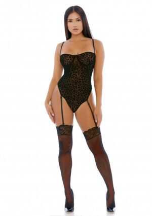 Feline SexyTeddy - Black - M - Afbeelding 3