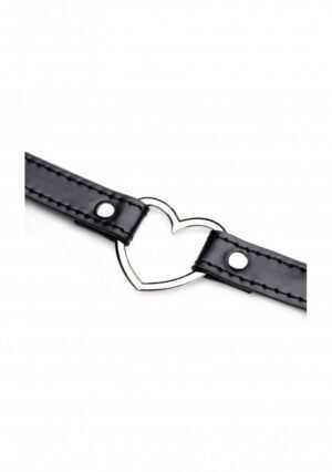 Dark Heart Chrome Heart Black Choker - Black - Afbeelding 10