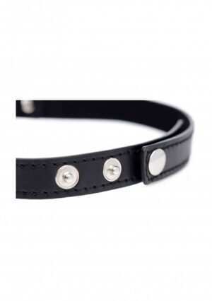 Dark Heart Chrome Heart Black Choker - Black - Afbeelding 8