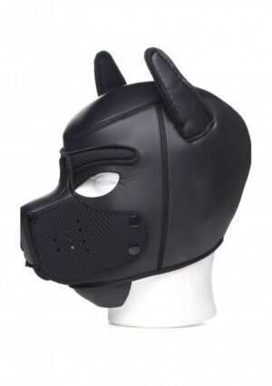Spike Neoprene Puppy Hood - Black - Afbeelding 10