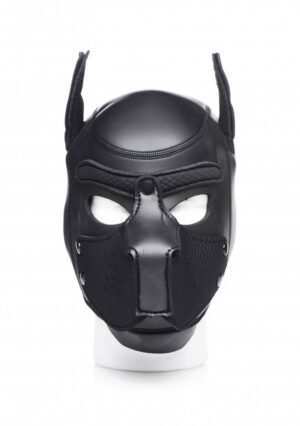 Spike Neoprene Puppy Hood - Black - Afbeelding 6