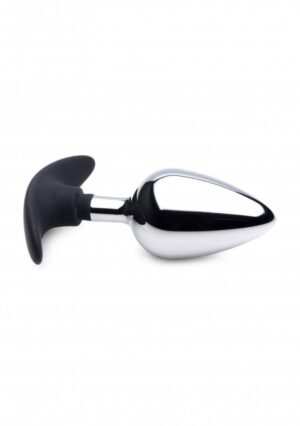 Dark Invader Metal & Silicone Anal Plug - Large - Afbeelding 3