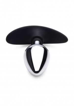 Dark Invader Metal & Silicone Anal Plug - Medium - Afbeelding 3
