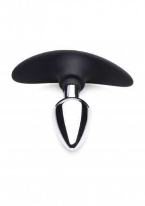Dark Invader Metal & Silicone Anal Plug - Small - Afbeelding 3