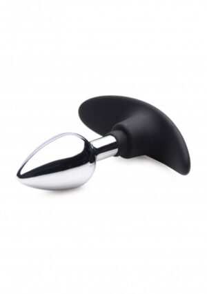 Dark Invader Metal & Silicone Anal Plug - Small - Afbeelding 4