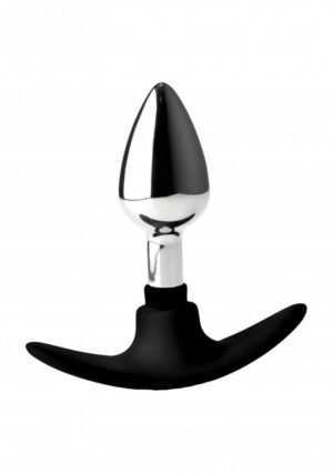Dark Invader Metal & Silicone Anal Plug - Small - Afbeelding 5