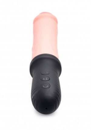 8X Auto Pounder Vibrating and Thrusting Dildo - Light - Afbeelding 4