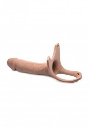 SM Hollow Silicone Dildo Strap-On - Flesh - Afbeelding 3