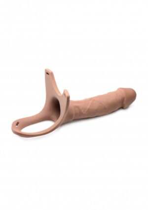 SM Hollow Silicone Dildo Strap-On - Flesh - Afbeelding 9