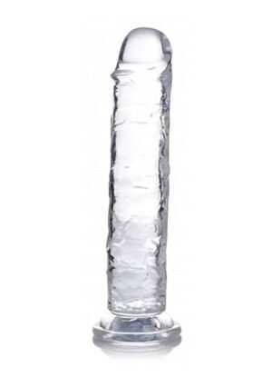 7 Inch C-Thru Dong without Balls - Clear