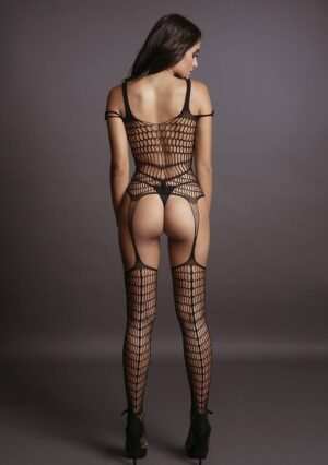 Shredded Bodystocking - Black - O/S - Afbeelding 8